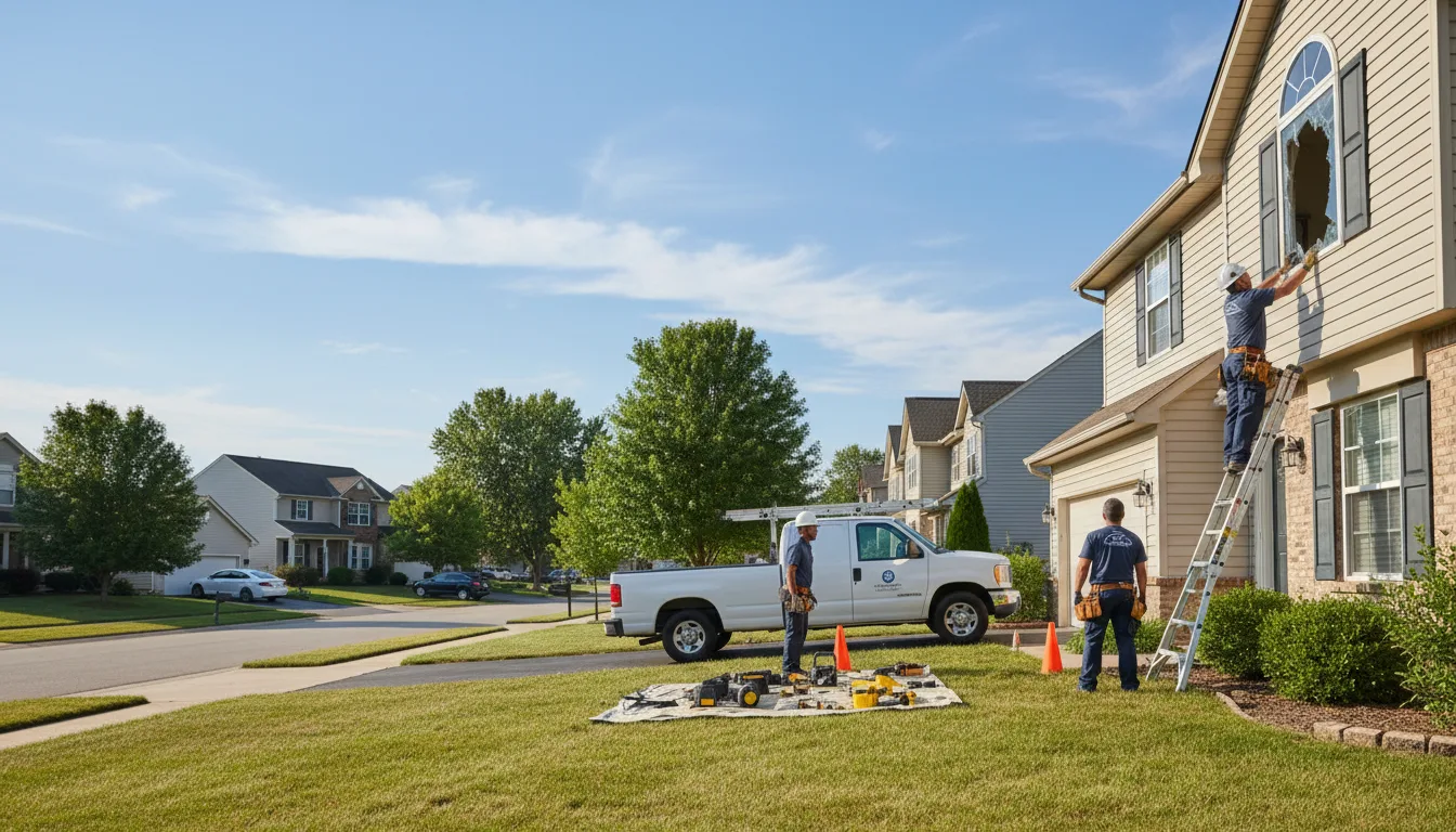 Expert window installer providing residential service in Haddam, KS